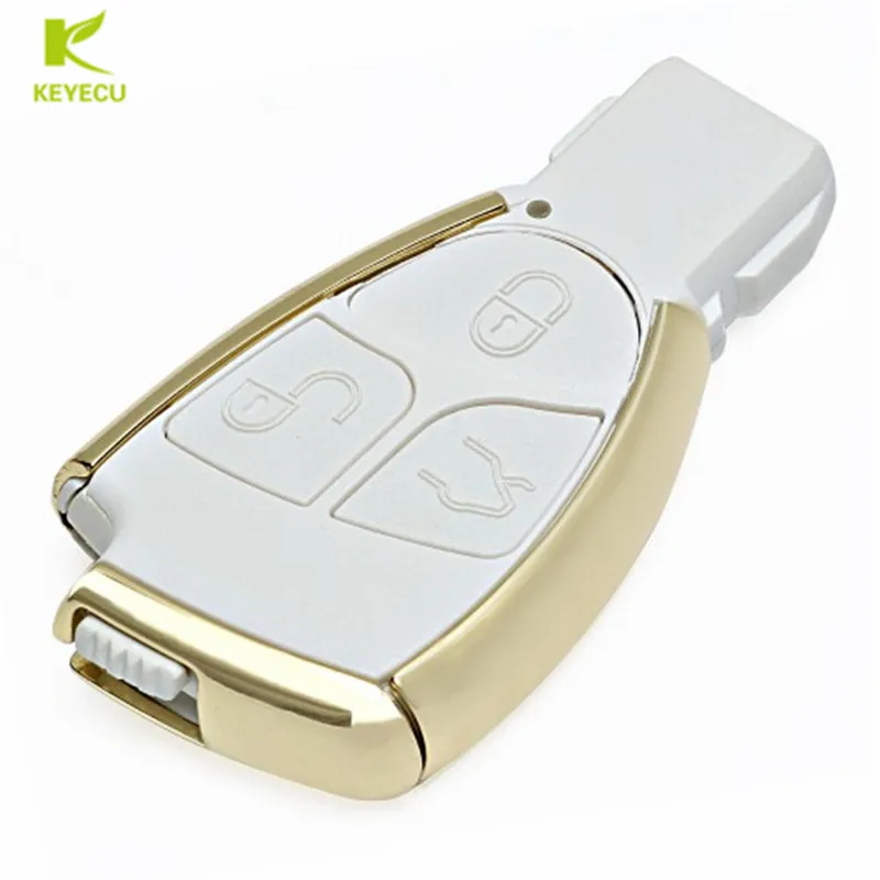 KEYECU Replacement Modified New Smart Remote Key Shell Case Fob 3 Button for Mercedes-Benz CLS C E S | Автомобили и мотоциклы