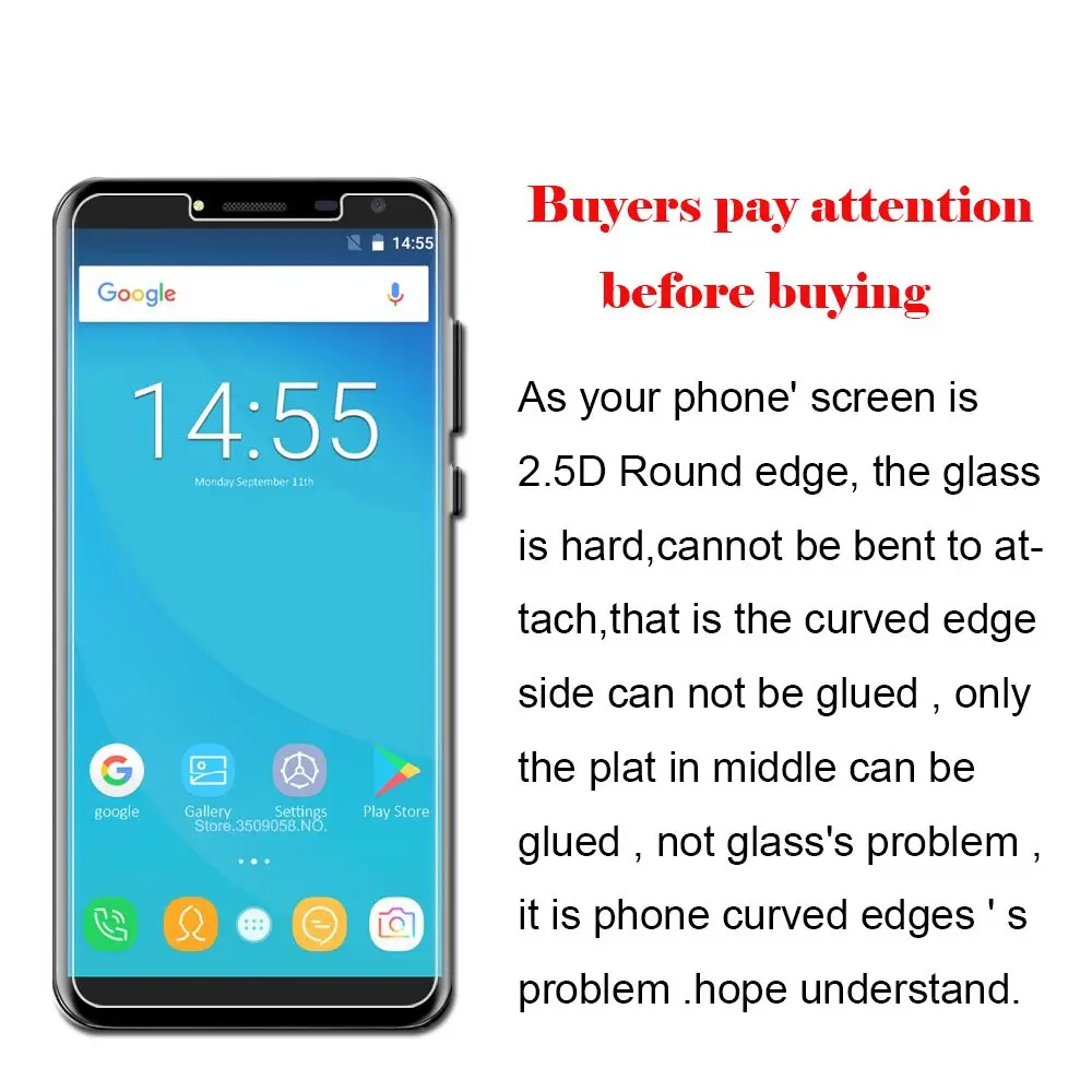 Для oukitel c8 стекло для k10000 k3 U20 plus pro k6000 Закаленное Защитная пленка экрана|Защитные