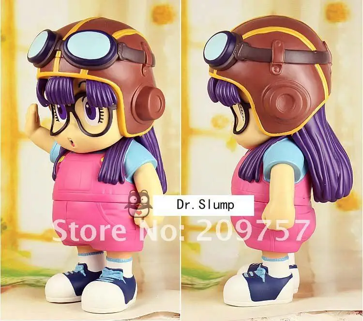 Классические Аниме Комикс Dr.Slump Arale ПВХ Фигурки игрушки 38 см/15 дюймов огромное