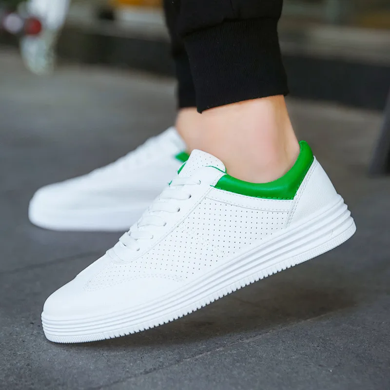 Мужская Вулканизированная обувь простая весенне осенняя спортивная для мужчин