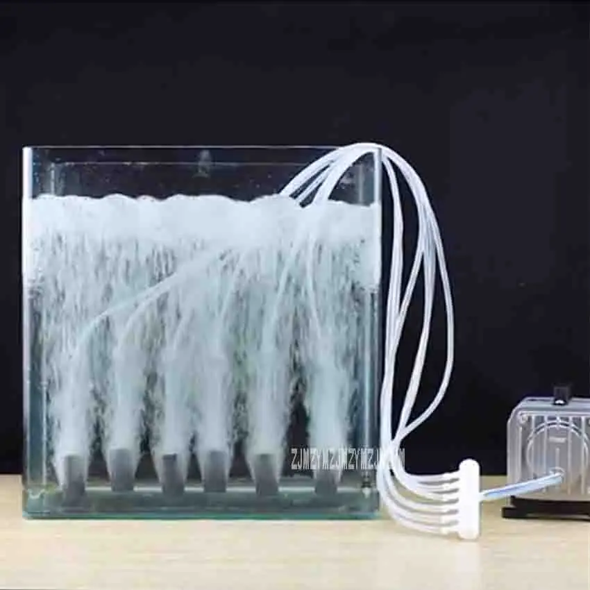 220v 18W 0.020MPA 38L / MIN Seafood Pool Aquarium Oxygen Machine Electromagnetic Air Pump ACO-001 Hot Sale | Дом и сад