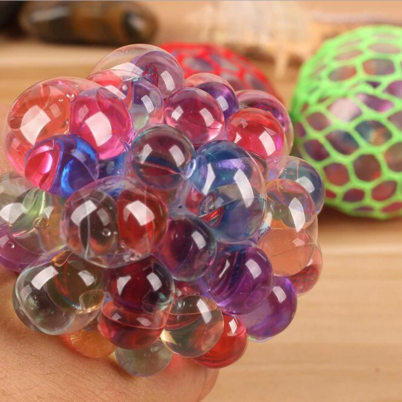 6 см новый креативный светящийся Виноградный Шар антистресс Настольный палец для