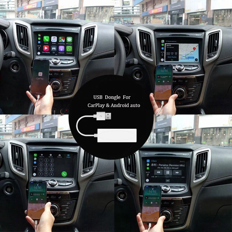 Wanqi новейший apple Carplay USB-ключ для android автомобильная навигация gps со смарт-ссылкой