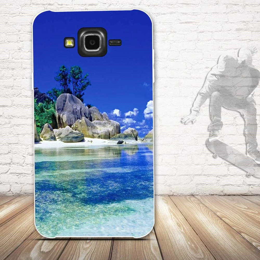 Чехол-бампер для samsung Galaxy J7 2015 J700 чехол 3D рельефный Мягкий силиконовый