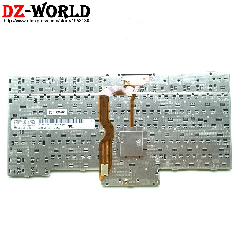 Клавиатура BG Bulgaria для Lenovo Thinkpad T410 T420 T410S T420S X220 X220i T510 i T520 W510 W520 Teclado 45N2078 45N2148