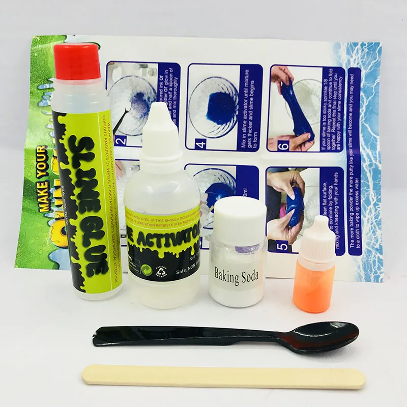 Fluffy Floam Slime Набор для изготовления пластилина, Набор для изготовления кристаллов, полимерная глина для детских подарков, образовательная глина, игрушка slime fluffy-10