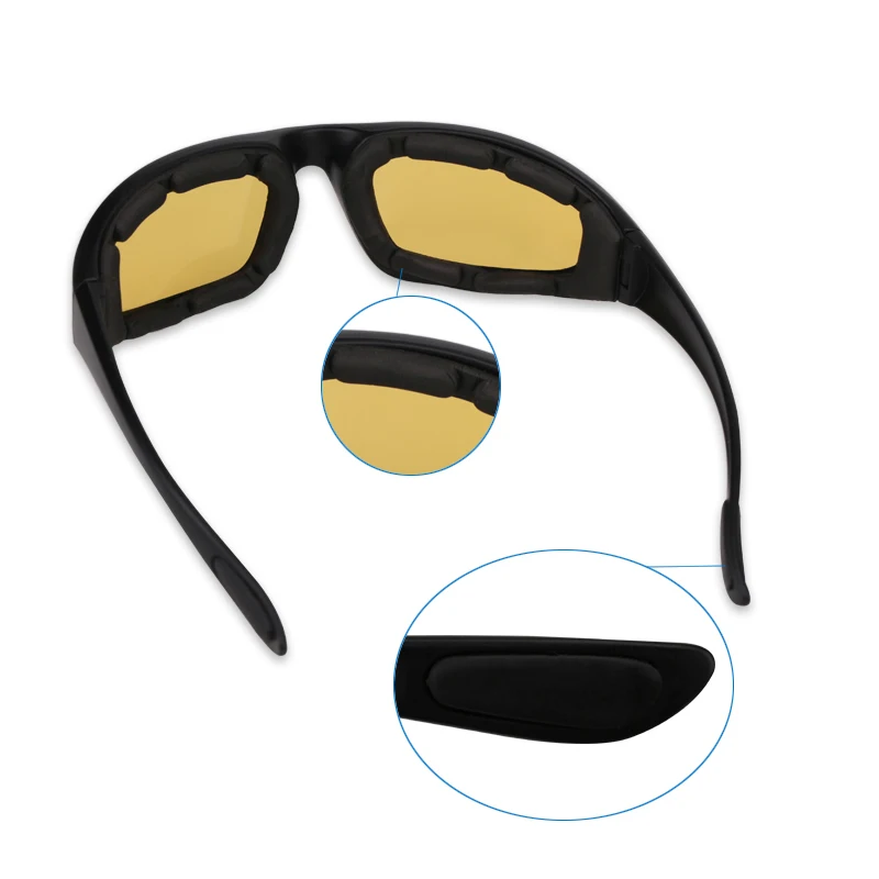 Лыжные защитные очки для мотоцикла ветрозащитные езды на мотоцикле защита от УФ