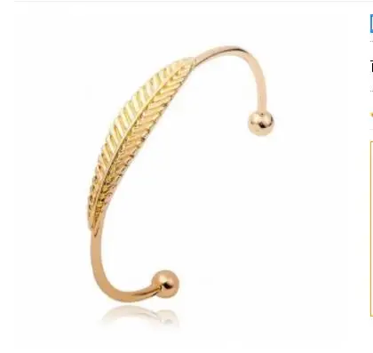 sl 054 2018 new listing in Europe and the United States simple a leaf of beads round bracelet female best gift | Украшения и