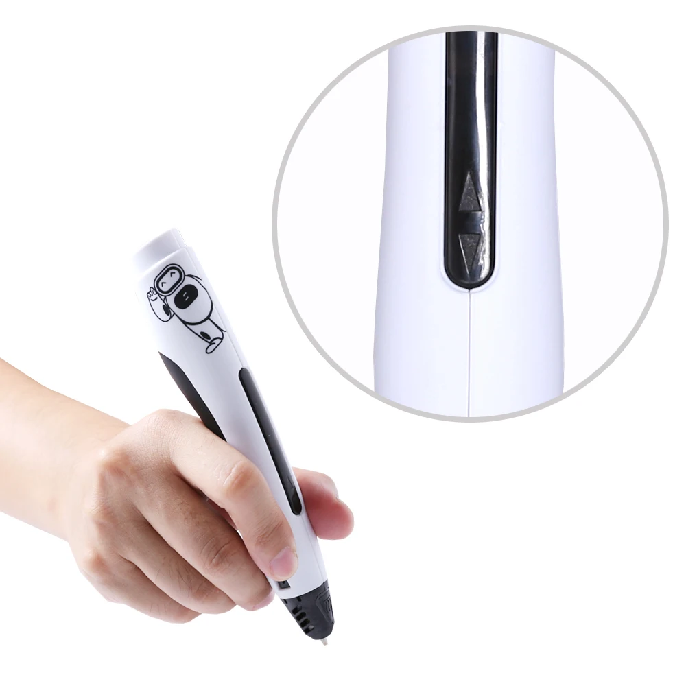 SUNLU фабрика SL-400 3D Ручка DIY Модель волшебный принтер с 1,75 мм PLA нити Stylo 3D Рисунок пластиковый карандаш для детей