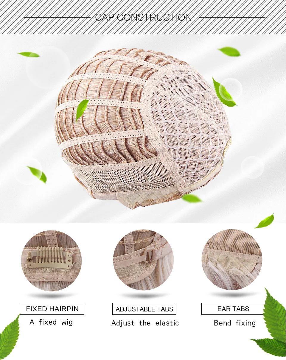 Inhair Cube 24 дюйма длинные прямые светлые парики Смешанные человеческие волосы синтетический парик с боковой челкой для белых женщин 5 цветов