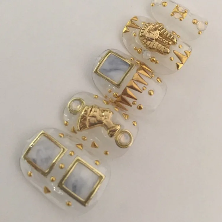 Бесплатная доставка 10 шт. Последние золотые металлические египетский фараон