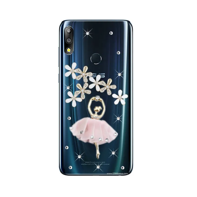 Модный прозрачный чехол-бампер angel для ASUS Zenfone Max Pro (M2) ZB631KL ZB633KL M1 ZB556KL ZB555KL 5Z ZS620KL