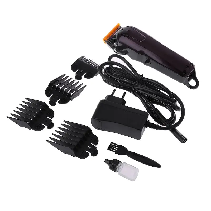 Kemei Electric Washable Hair Clipper Rechargeable Professional Hair Trimmer Shaver Razor Cordless Adjustable Clipper KM-2600