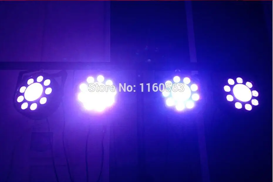 Светодиодный плоский par 9x10 Вт+ 30 Вт Светодиодный светильник для дискотеки RGB 3в1 светодиодный светильник сценическая световая установка диджея dmx светодиодный PAR 54 вечерние светильник s in bar