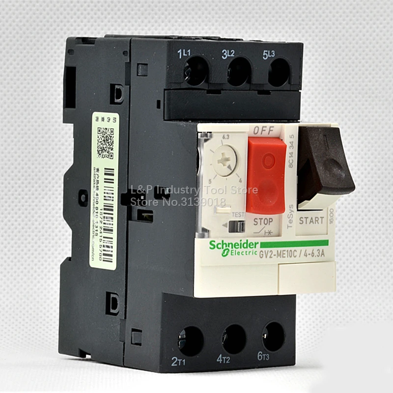 Новый оригинальный Schneider GV2ME10C защита двигателя автоматический выключатель GV2-ME10C