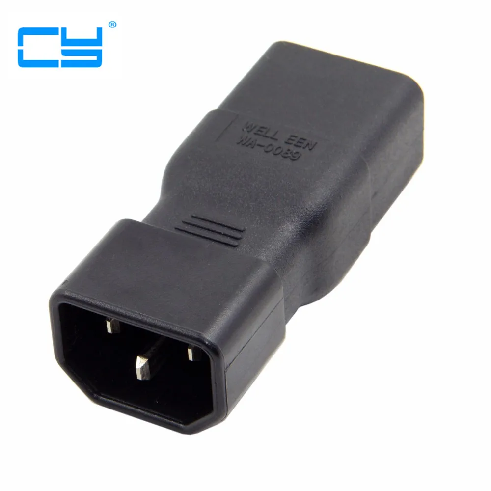 IEC320 мужской C14 к женскому C19 сетевой адаптер-удлинитель для PDU UPS 10А до 16А |