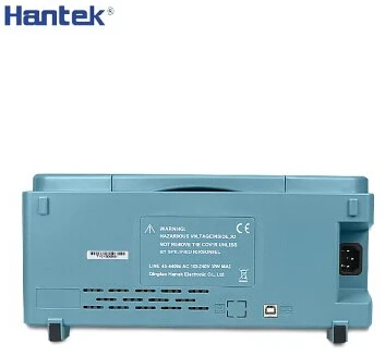 Цифровой осциллограф Hantek DSO5062B 60 МГц с русским корейским японским немецким