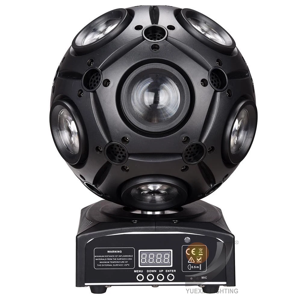 9x12 Вт RGBW 4в1 CREE LED футбол движущийся головной свет для диско dj шоу сцены|Эффект