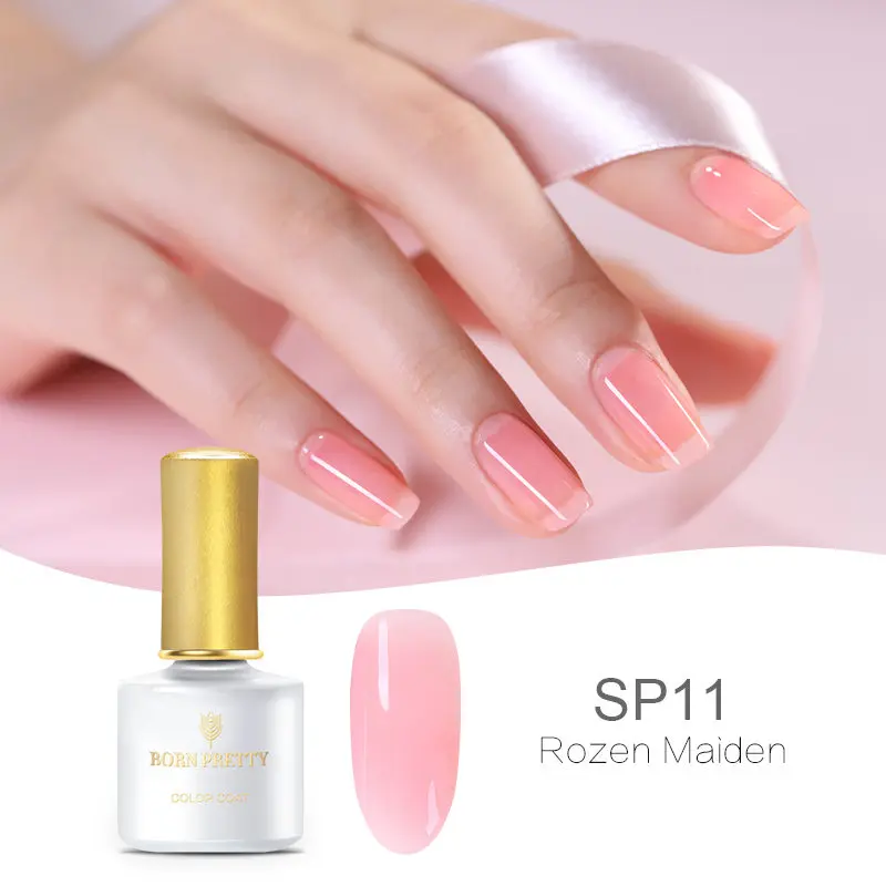BP-SP11 BORN PRETTY 6 мл желе розовый гель лак желтый фиолетовый УФ Гель-лак для ногтей 12 цветов полупрозрачный отмачиваемый УФ-гель для ногтей - Цвет: BP-SP11