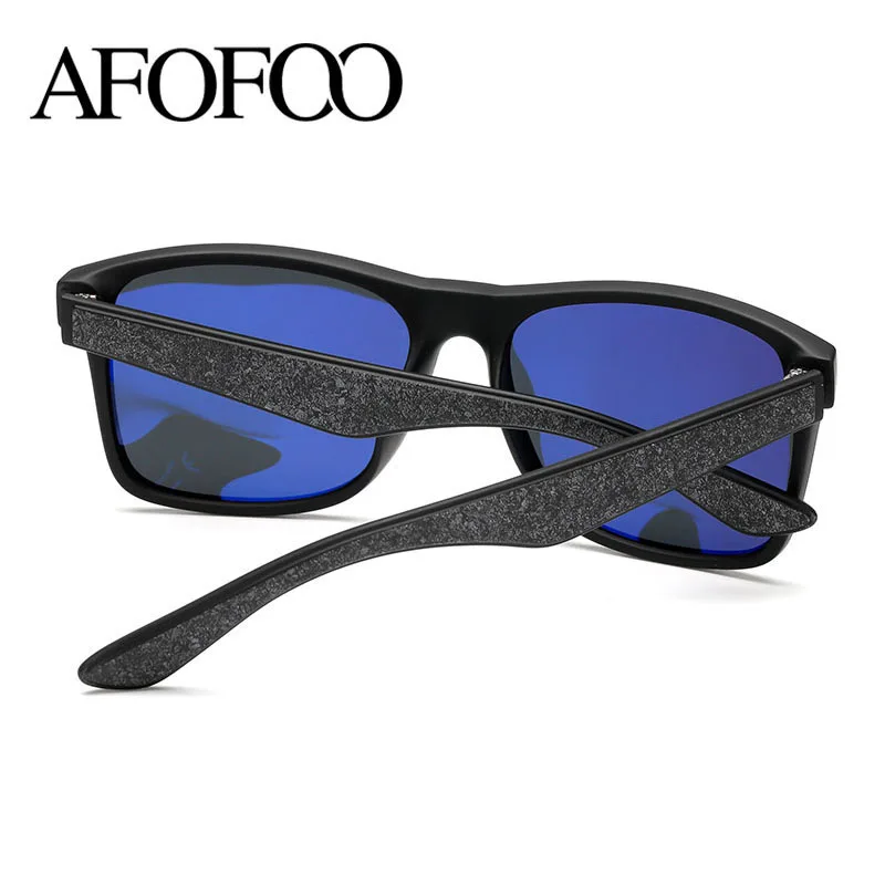 AFOFOO Для мужчин Поляризованные солнцезащитные очки для женщин, фирменный дизайн, туфли с квадратным рамка Для мужчин вождения солнцезащитные очки, мужские очки, солнцезащитные очки UV400 Оттенки Óculos