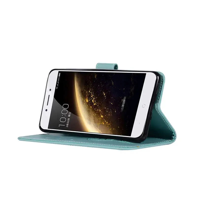 Рельефный Чехол-книжка из искусственной кожи с подставкой и изображением совы