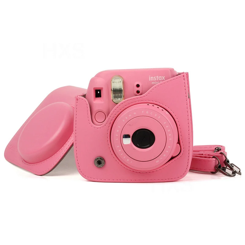 Чехол для Камеры Fujifilm Instax Mini качественная сумка через плечо из искусственной кожи с ремешком для Fuji Instax Mini 9, Instax Mini 8