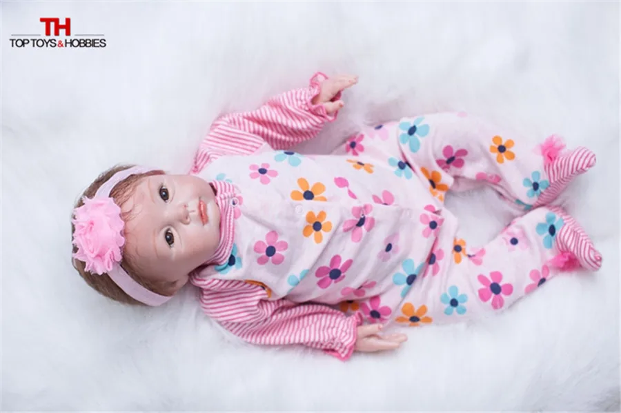 55 см силиконовые куклы Bebe девочка Кукла Reborn 22 дюймов реалистичные силиконовые виниловые детские куклы реалистичные для детей игрушки подарок