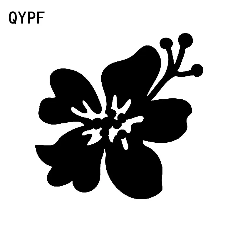

QYPF 14,9 см * 14,1 см разнообразные маленькие цветочные бутоны красивые виниловые яркие Автомобильные Наклейки Прекрасные графические C18-0582