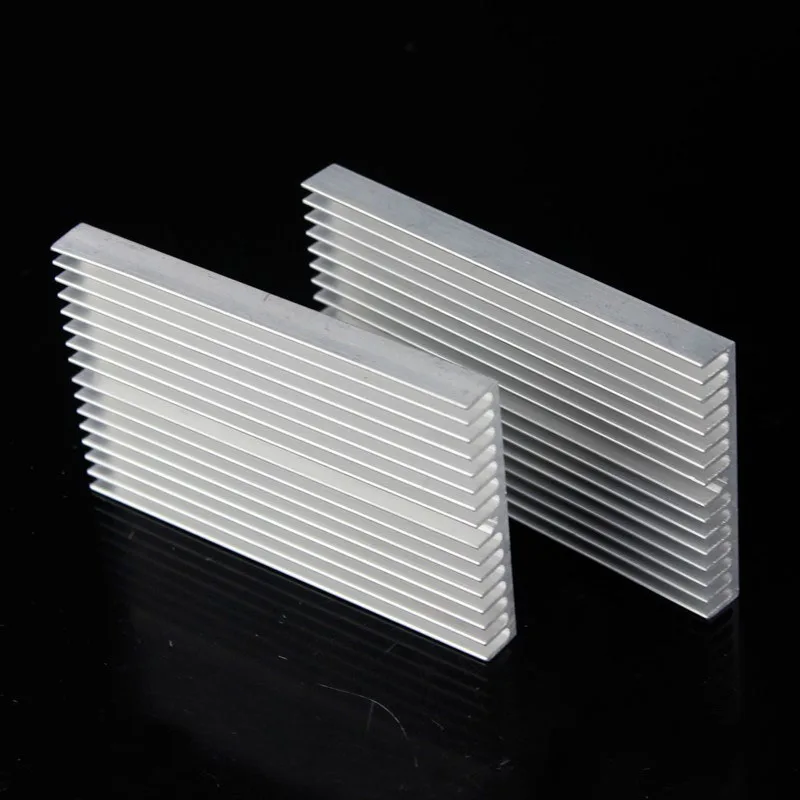 Алюминиевый радиатор Gdstime 100x60x10 мм x 59x10 1 шт.|heatsink radiator|heat sink 100mmheat |