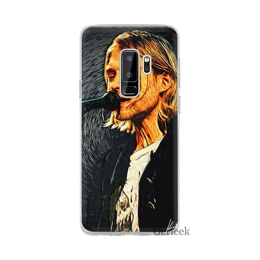 Чехол Desxz Курт Кобейн Нирвана для Samsung galaxy J1 J2 J3 J5 J7 J6 Prime защитный чехол | Мобильные