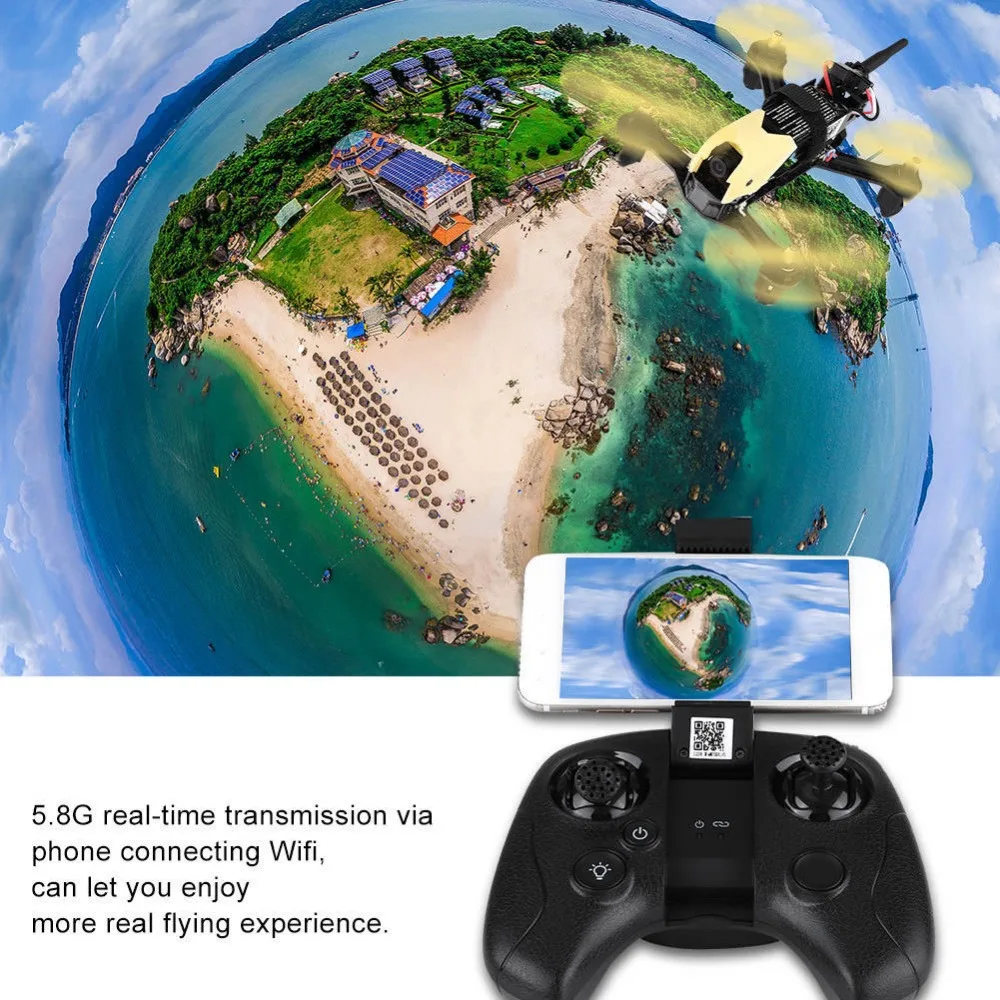(В наличии) Hubsan H122D X4 Storm 5 8G FPV Micro Racing RC камера Дрон Квадрокоптер с HD 720P 3D ролл очки