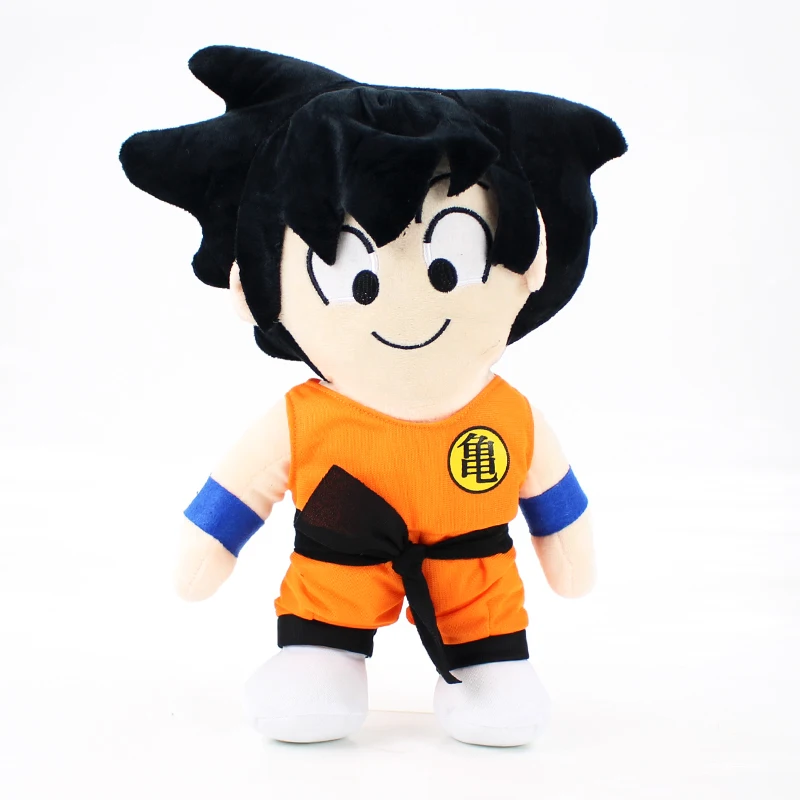 33 см новые милые Мультяшные стрекозы плюшевые игрушки Dragon Ball Z Super Saiyan Son Goku мягкие куклы