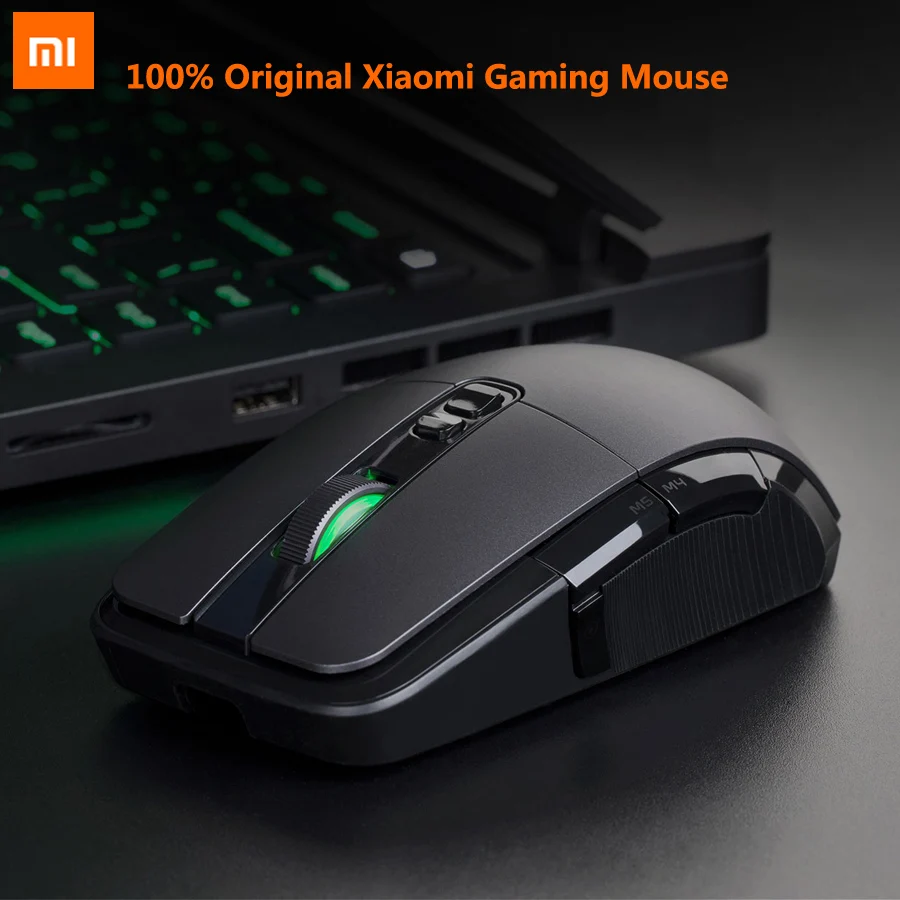 Оригинальная Беспроводная игровая мышь Xiaomi 2 4 ГГц с usb двойной режим 7200Dpi 6 кнопок