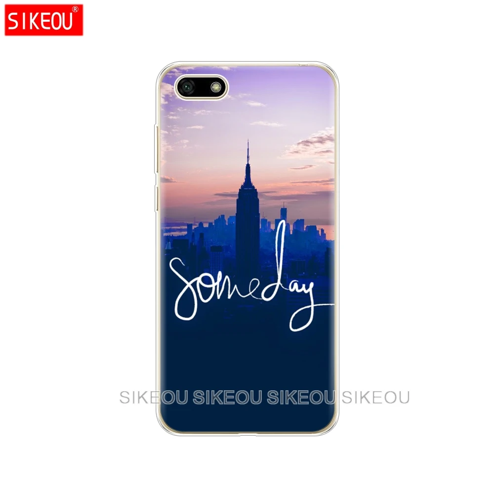 For Huawei Honor 7S 5.45" Case Huawei 7S Cover Soft TPU Various Coque Honor 7S 7 S Phone Case Fundas For Huawei Honor7S