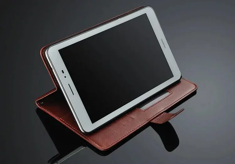Чехол бумажник держатель для карт с подставкой принципиально huawei MediaPad T1 8 0 &quotT1 821