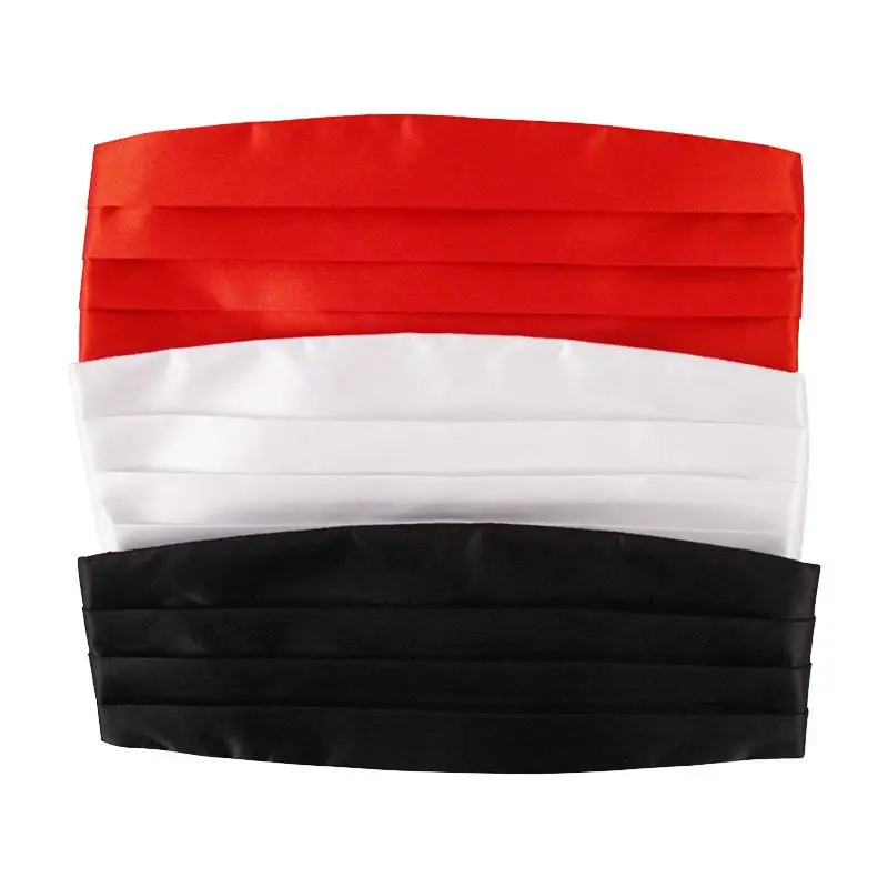 Мужской Регулируемый эластичный шнур пояс на талию Новое поступление 2015 Cummerbunds |