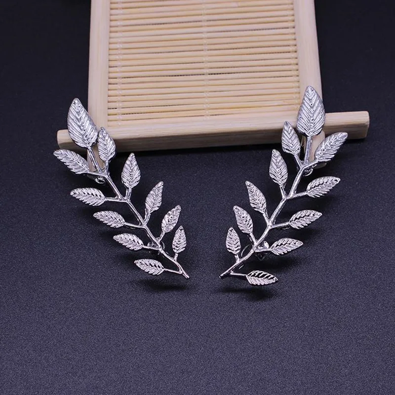 DoreenBeads 2x6 см Ретро листья значки элегантный лист Брошь булавка для женщин мужской