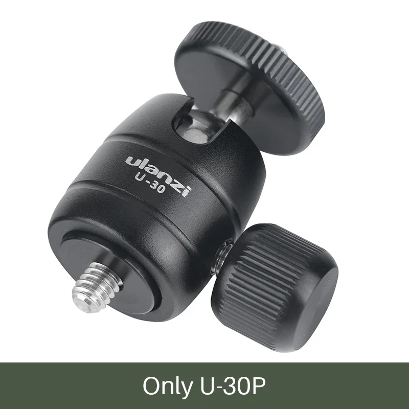 Ulanzi U-30P 360 градусов шаровая Головка штатив аксессуары для Dji Ronin S VS Magic Arm выдвижной порт для монитора - Цвет: Ball Head