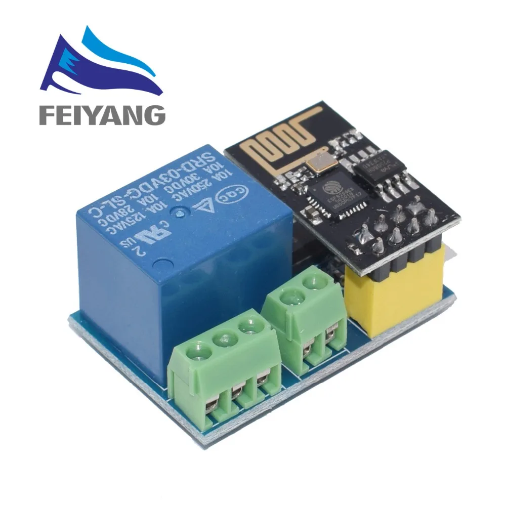 ESP8266 ESP-01/01 S 5 в wifi релейный модуль вещи умный дом пульт дистанционного управления телефон приложение ESP01 ESP-01 беспроводной wifi модуль