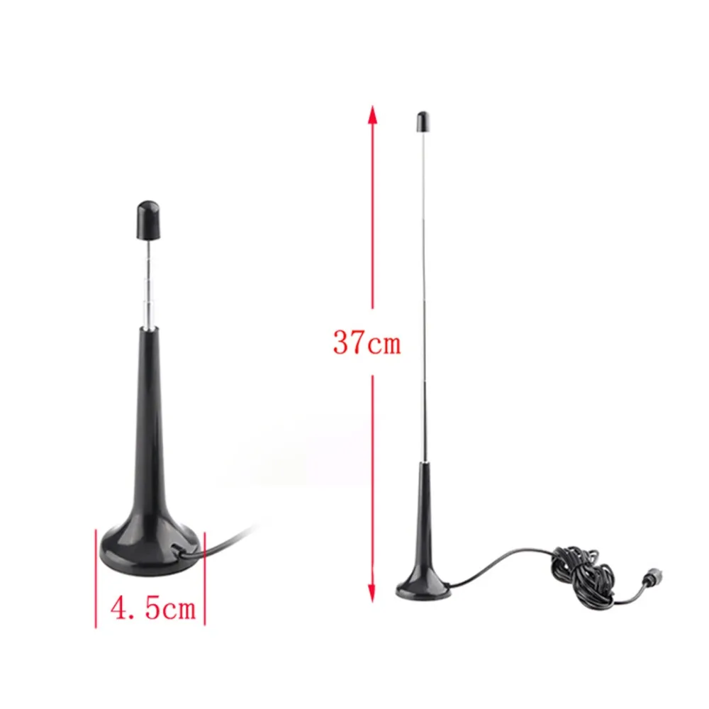 Домашняя 1 шт. телескопическая антенна тяга для CD FM радио Стандартное основание