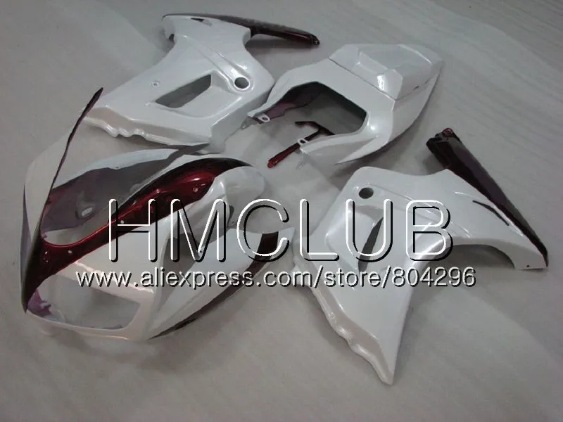 No. 17 Pearl White Обтекатель для SUZUKI SV1000S SV650S 03 04 05 06 07 08 28HM. 0 SV650 1000 S SV 650 S 1000 2003 2004 2005 2006 2007 2008 винно-красного цвета, Лидер продаж - Цвет: No. 17 Pearl White