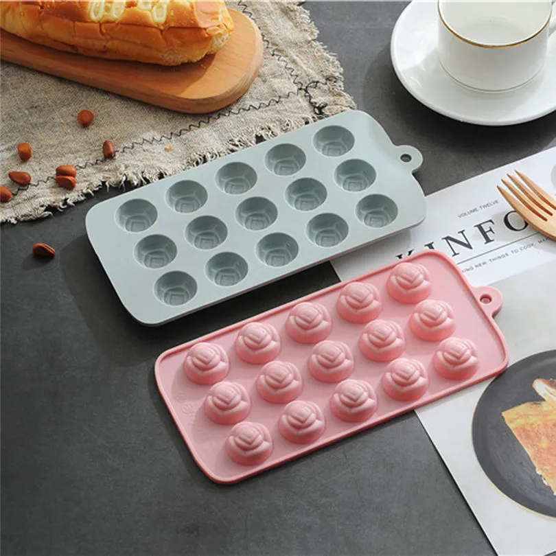 Силиконовый маленький цветок торта Форма пироженое печенье шоколад форма для