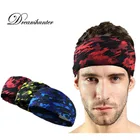 Повязка на голову Мужская, Спортивная, дышащая, Эластичный Напульсник, для фитнеса, бега, спортзала, лента для волос при занятиях йогой, повязка на голову от пота, 1 шт.