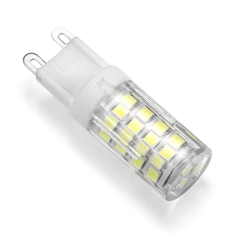 Мини светодиодный светильник G9 AC220V 52 светодиодный S 76 светодиодный S 2835SMD 4 Вт 6 Вт Светодиодный светильник лампы Супер яркий люстра светодиодный светильник
