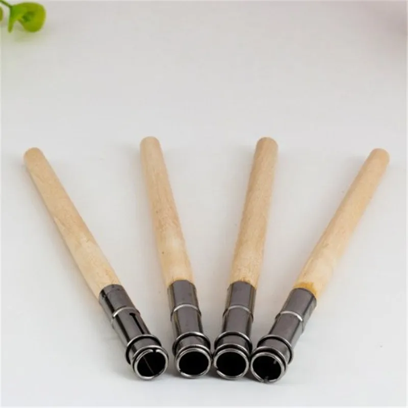 1 шт. Регулируемый Деревянный карандаш удлинитель с одной полюсной головкой