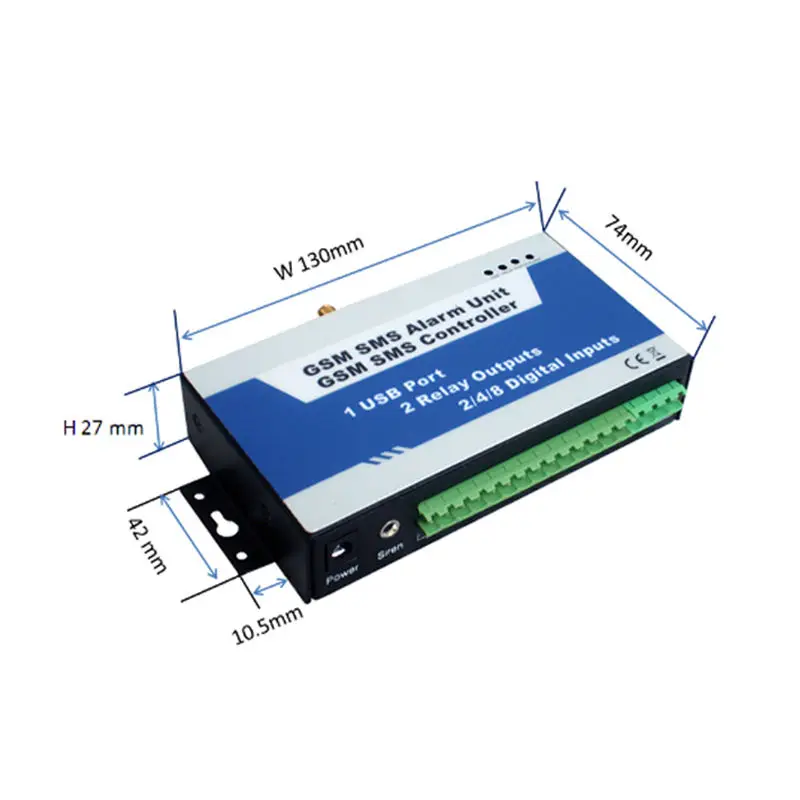 GSM SMS Контроллер Сигнализации S150 Утечки Воды Электростанции Трансформатор