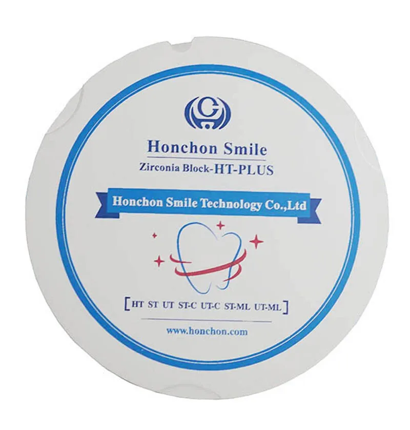 

1 Pieces HT PLUS Zirkonzahn Dental CNC Material White HT plus CAD CAM Zirconia Block