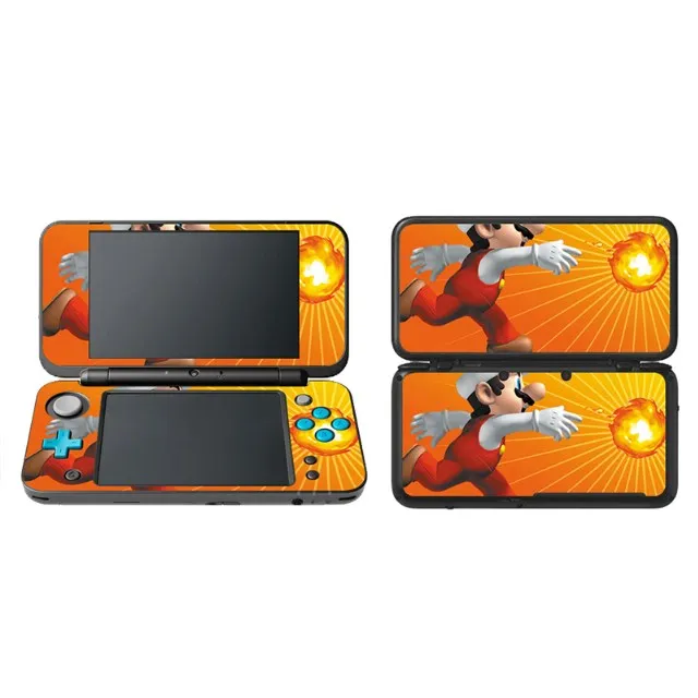 TN-2 DSXL LL-0535 Матовое качество игры легко наклеить виниловую наклейку и защитную для 2 DS XL LL стикер кожи - Цвет: TN-2 DSXL LL-0535