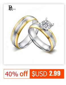 Пара обручальных колец мужские кольца золотого цвета Alliance anillos anel bague Promise Love обручальные кольца для женщин День святого Валентина