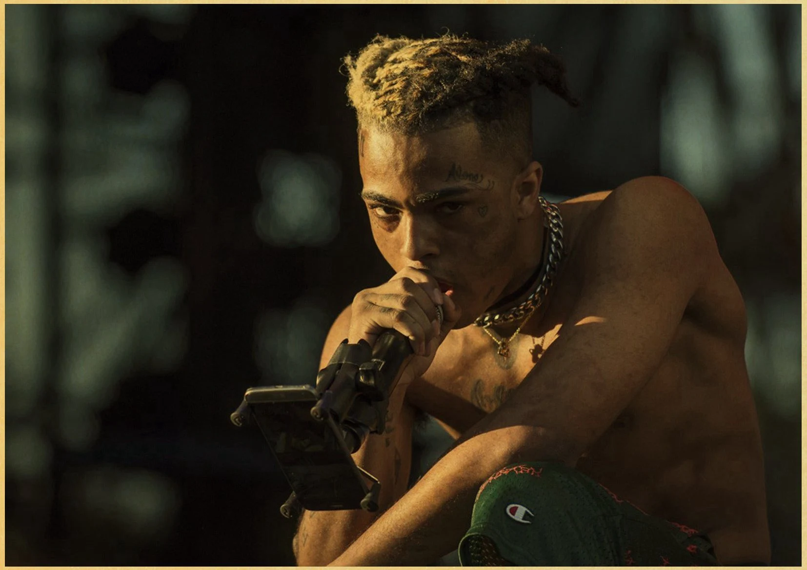 xxxtentacion Triple X SAD Vintage Paper Poster Wall Painting Home Decoration 42X30 CM 30X21 CM - Цвет: E074